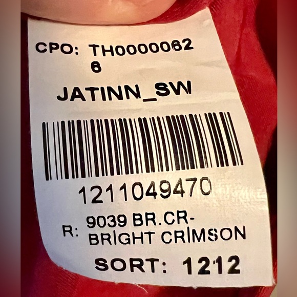 Theory Red lined short dress. Size 4. - Picture 6 of 7